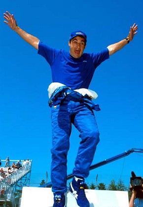 Something Tells me he's happy!